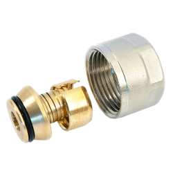 Фитинг компрессионный для труб Stout PEX 20х2.8х3/4