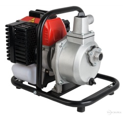 Мотопомпа бензиновая DDE PN25-II (2-хтакт, 52 куб.см, 1,9л.с, вых 25мм, 30м, 8м куб/час, т. бак 0,6)