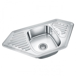 Кухонная мойка EMAR 9550A из Нержавейки (угловая)