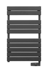Полотенцесушитель Электрический Atlantic Adelis ANT 500W плоский антрацит 984*556*115