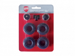 Присоединительный набор Royal Thermo 3/4" черный